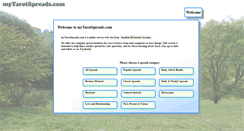 Desktop Screenshot of mytarotspreads.com